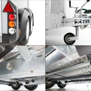 Ifor Williams Pferdeanhänger HB506-Sattelkammer-Silber-Neu – Bild 12