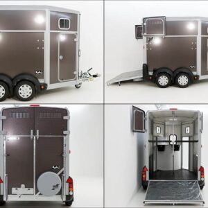 Ifor Williams Pferdeanhänger HB506-Sattelkammer-anthrazit-Neu – Bild 10