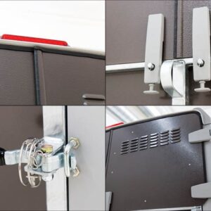 Ifor Williams Pferdeanhänger HB506-Sattelkammer-anthrazit-Neu – Bild 11