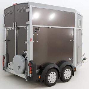 Ifor Williams Pferdeanhänger HB506-Sattelkammer-anthrazit-Neu – Bild 3