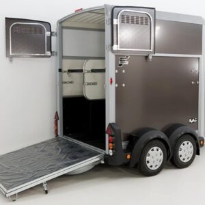 Ifor Williams Pferdeanhänger HB506-Sattelkammer-anthrazit-Neu – Bild 4
