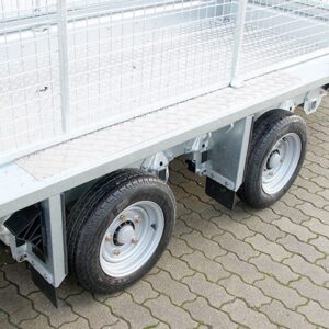 Ifor Williams GX125 157×366 3,5t-Rampe-Gitter-Neu – Bild 8