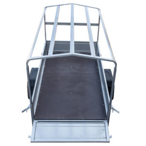 Anhänger Garden Trailer 200 KIPP 200×106 cm 750 kg [mit Hochspriegel, blauer Hochplane und Stützrad]-Neu – Bild 7