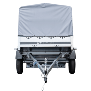 Anhänger Pkw 230×125 Garden Trailer 230 KIPP Unitrailer 750 kg mit Stützrad, Hochplane und Hochspriegel-Neu – Bild 7