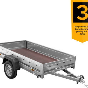 Einachsanhänger Unitrailer Garden Trailer 230 FD 230 x 125 cm mit Starrdeichsel 750 KG-Neu – Bild 5
